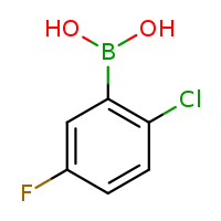 2-chloro-5-fluorophenylboronic acid