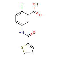2-chloro-5-(thiophene-2-amido)benzoic acid