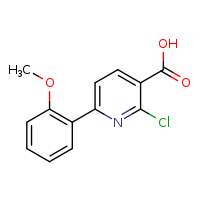 2-chloro-6-(2-methoxyphenyl)pyridine-3-carboxylic acid