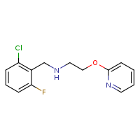 [(2-chloro-6-fluorophenyl)methyl][2-(pyridin-2-yloxy)ethyl]amine
