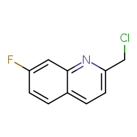 2-(chloromethyl)-7-fluoroquinoline