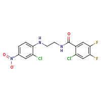 2-chloro-N-{2-[(2-chloro-4-nitrophenyl)amino]ethyl}-4,5-difluorobenzamide