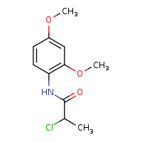 2-chloro-N-(2,4-dimethoxyphenyl)propanamide
