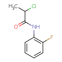 2-chloro-N-(2-fluorophenyl)propanamide