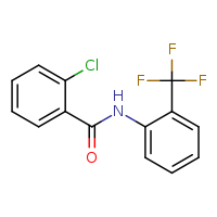 2-chloro-N-[2-(trifluoromethyl)phenyl]benzamide
