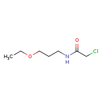 2-chloro-N-(3-ethoxypropyl)acetamide