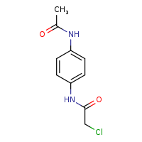 2-chloro-N-(4-acetamidophenyl)acetamide