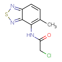 2-chloro-N-(5-methyl-2,1,3-benzothiadiazol-4-yl)acetamide