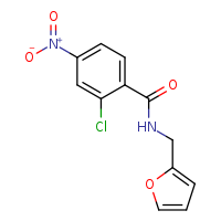 2-chloro-N-(furan-2-ylmethyl)-4-nitrobenzamide
