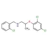[(2-chlorophenyl)methyl][2-(2,4-dichlorophenoxy)propyl]amine