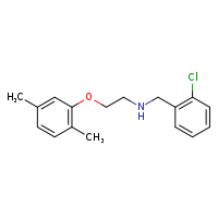 [(2-chlorophenyl)methyl][2-(2,5-dimethylphenoxy)ethyl]amine