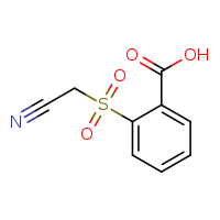 2-(cyanomethanesulfonyl)benzoic acid