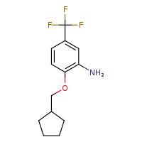 2-(cyclopentylmethoxy)-5-(trifluoromethyl)aniline