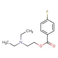 2-(diethylamino)ethyl 4-fluorobenzoate