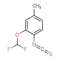 2-(difluoromethoxy)-1-isothiocyanato-4-methylbenzene