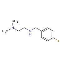 [2-(dimethylamino)ethyl][(4-fluorophenyl)methyl]amine