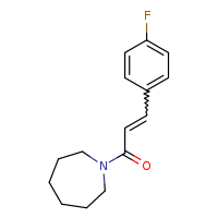 (2E)-1-(azepan-1-yl)-3-(4-fluorophenyl)prop-2-en-1-one