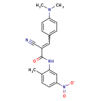 (2E)-2-cyano-3-[4-(dimethylamino)phenyl]-N-(2-methyl-5-nitrophenyl)prop-2-enamide