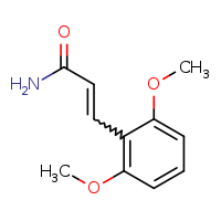 (2E)-3-(2,6-dimethoxyphenyl)prop-2-enamide