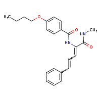 (2E,4E)-2-[(4-butoxyphenyl)formamido]-N-methyl-5-phenylpenta-2,4-dienamide