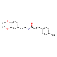 (2E)-N-[2-(3,4-dimethoxyphenyl)ethyl]-3-(4-methylphenyl)prop-2-enamide