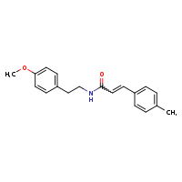 (2E)-N-[2-(4-methoxyphenyl)ethyl]-3-(4-methylphenyl)prop-2-enamide