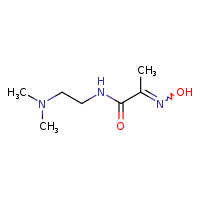 (2E)-N-[2-(dimethylamino)ethyl]-2-(hydroxyimino)propanamide