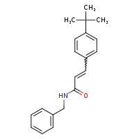 (2E)-N-benzyl-3-(4-tert-butylphenyl)prop-2-enamide