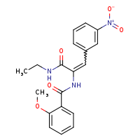 (2E)-N-ethyl-2-[(2-methoxyphenyl)formamido]-3-(3-nitrophenyl)prop-2-enamide