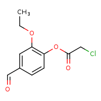 2-ethoxy-4-formylphenyl 2-chloroacetate