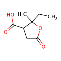 2-ethyl-2-methyl-5-oxooxolane-3-carboxylic acid