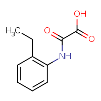 [(2-ethylphenyl)carbamoyl]formic acid