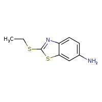 2-(ethylsulfanyl)-1,3-benzothiazol-6-amine