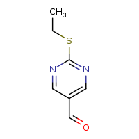 2-(ethylsulfanyl)pyrimidine-5-carbaldehyde