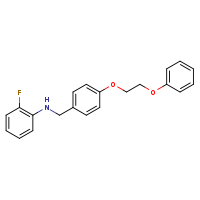 2-fluoro-N-{[4-(2-phenoxyethoxy)phenyl]methyl}aniline
