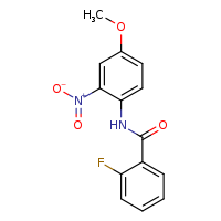 2-fluoro-N-(4-methoxy-2-nitrophenyl)benzamide