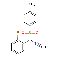 [(2-fluorophenyl)(4-methylbenzenesulfonyl)methyl](methylidyne)azanium