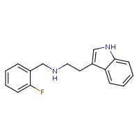 [(2-fluorophenyl)methyl][2-(1H-indol-3-yl)ethyl]amine
