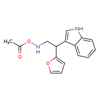[2-(furan-2-yl)-2-(1H-indol-3-yl)ethyl]amino acetate