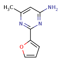 2-(furan-2-yl)-6-methylpyrimidin-4-amine