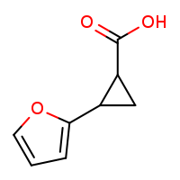 2-(furan-2-yl)cyclopropane-1-carboxylic acid