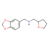 (2H-1,3-benzodioxol-5-ylmethyl)(oxolan-2-ylmethyl)amine
