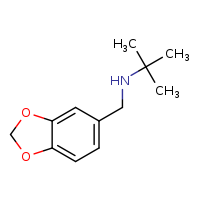 (2H-1,3-benzodioxol-5-ylmethyl)(tert-butyl)amine