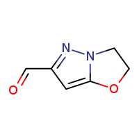 2H,3H-pyrazolo[3,2-b][1,3]oxazole-6-carbaldehyde