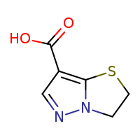 2H,3H-pyrazolo[3,2-b][1,3]thiazole-7-carboxylic acid