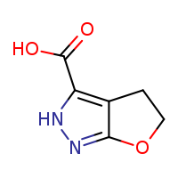 2H,4H,5H-furo[2,3-c]pyrazole-3-carboxylic acid
