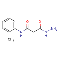 2-(hydrazinecarbonyl)-N-(2-methylphenyl)acetamide