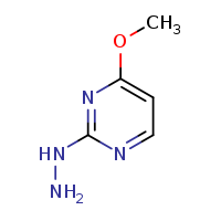 2-hydrazinyl-4-methoxypyrimidine