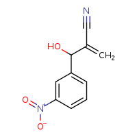 2-[hydroxy(3-nitrophenyl)methyl]prop-2-enenitrile