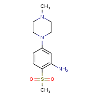 2-methanesulfonyl-5-(4-methylpiperazin-1-yl)aniline
